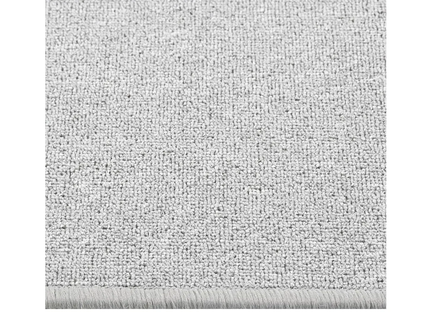 Alfombra de pasillo gris claro 50x250 cm