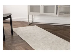 ebuy24 Alfombra de pasillo Milton 200x72cm color . Gris claro
