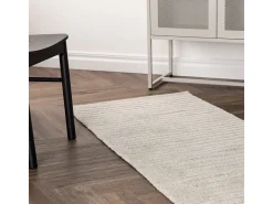 ebuy24 Alfombra de pasillo Milton 200x72cm color . Gris claro