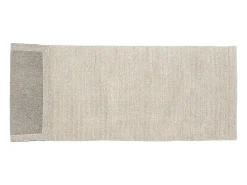 ebuy24 Alfombra de pasillo Milton 200x72cm color . Gris claro