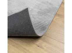Alfombra De Cocina^Alfombra de pelo corto IZA estilo escandinavo 120x170 cm Gris