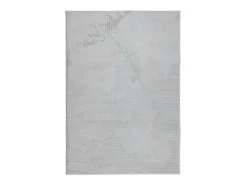 Sale Alfombra de pelo corto IZA estilo escandinavo 140x200 cm Gris