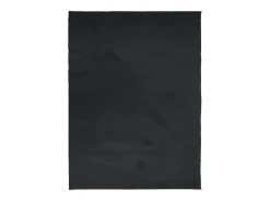 Alfombra de pelo corto OVIEDO negra 240x340 cm