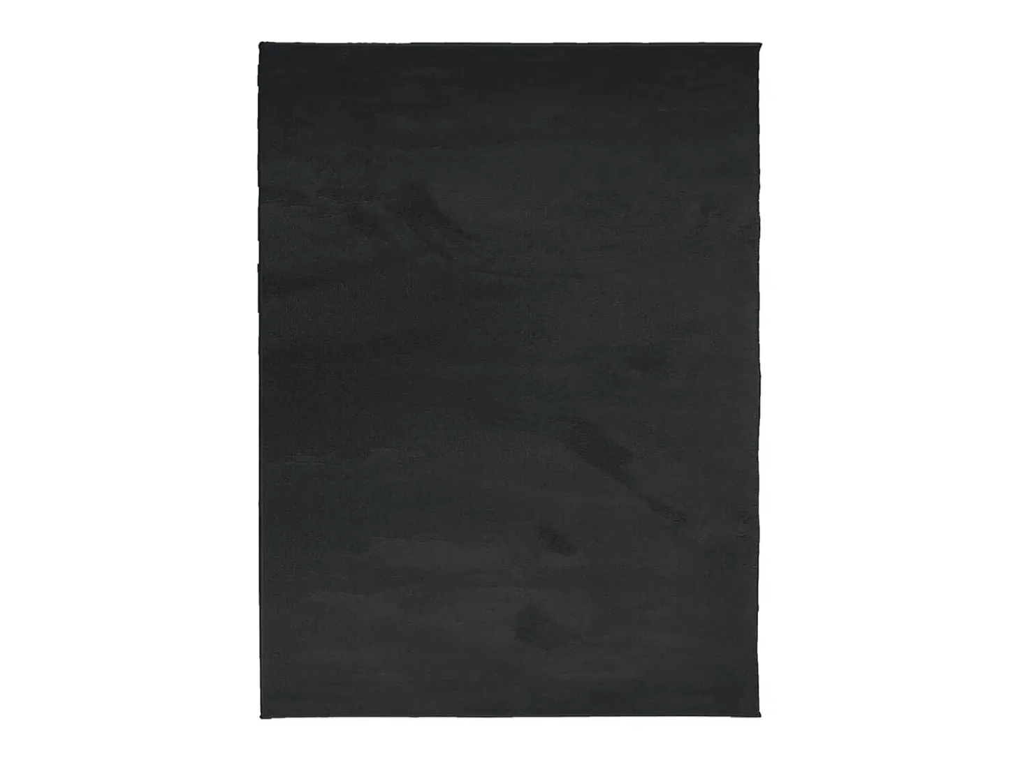 Alfombra de pelo corto OVIEDO negra 240x340 cm