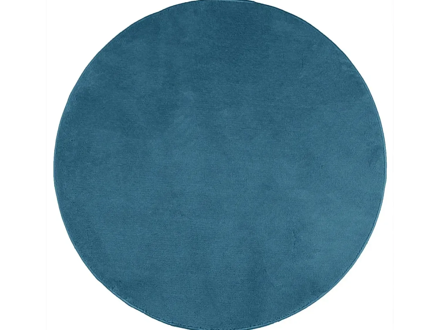 Clicnbuy Alfombra Redonda^Alfombra de pelo corto OVIEDO turquesa Ø 200 cm Azul