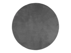 Online Alfombra de pelo corto OVIEDO en antracita Ø 160 cm Gris
