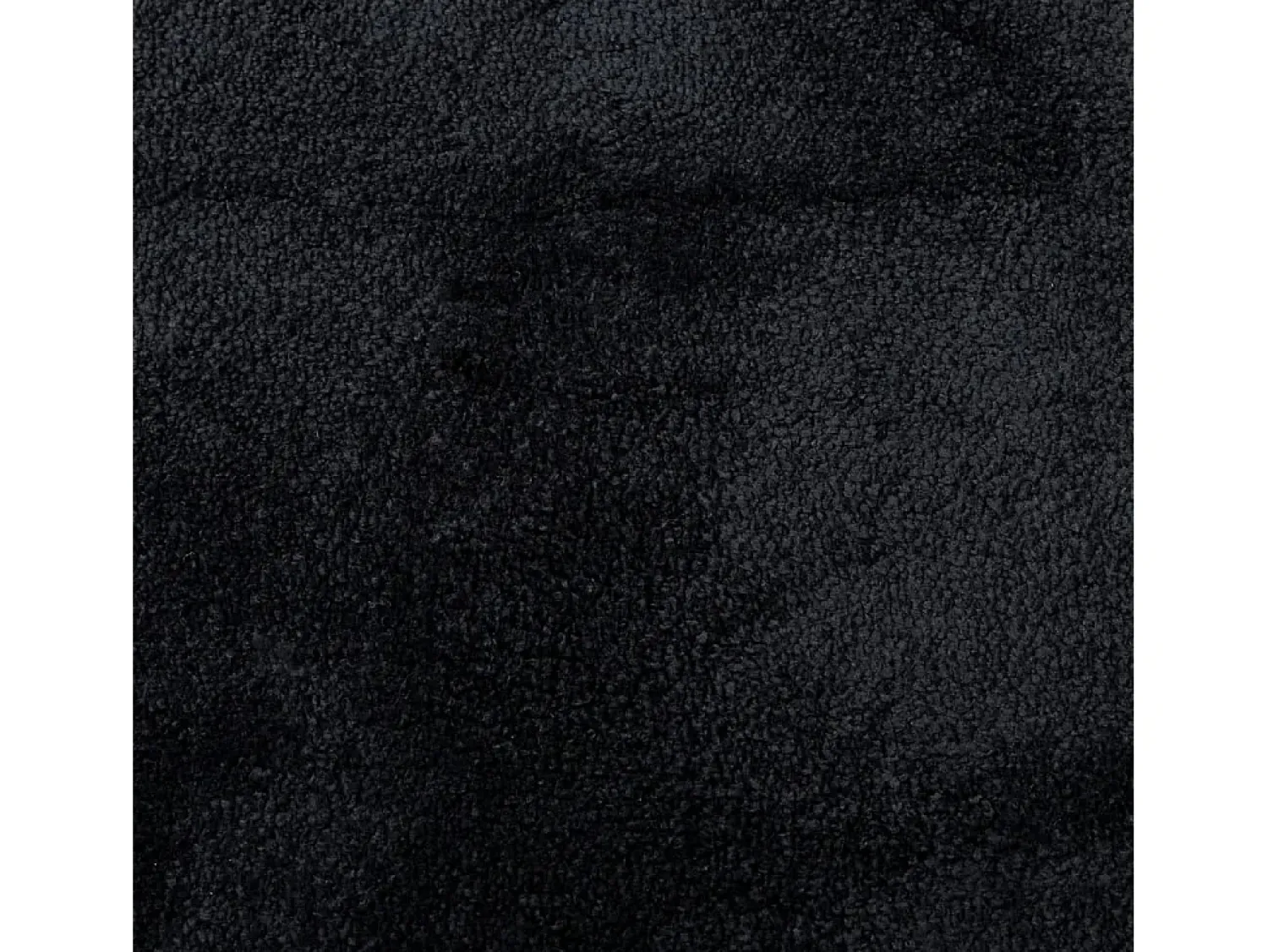 Clicnbuy Alfombra Redonda^Alfombra de pelo corto OVIEDO Ø 200 cm Negro