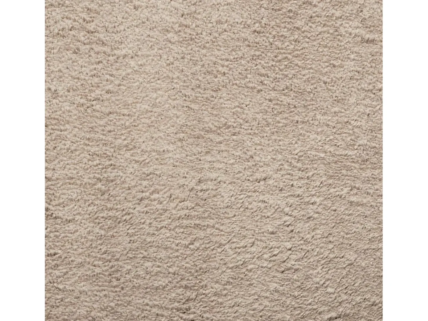 Alfombra de pelo corto suave lavable HUARTE arena Ø 200 cm