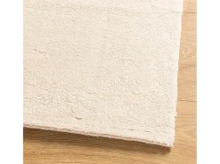 Alfombra De Salón^Alfombra de pelo corto suave lavable HUARTE 80x150 cm ES81412 Beige
