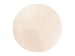 Alfombra De Salón|Alfombra Redonda^Alfombra de pelo corto suave lavable HUARTE Ø 120 cm ES76155 Beige