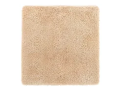 Hot Alfombra de pelo largo NAVARRA 160x160 cm poliéster Beige