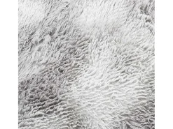 Discount Alfombra de pelo largo plata NAVARRA 120x120 cm Gris