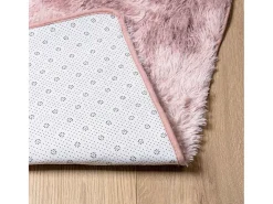 Best Alfombra de pelo largo NAVARRA empolvado 130x200 cm Rosa