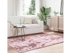 Best Alfombra de pelo largo NAVARRA empolvado 130x200 cm Rosa