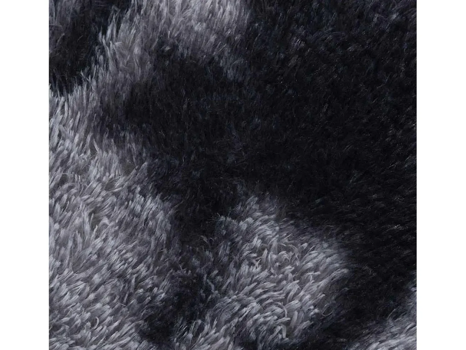 Alfombra de pelo largo NAVARRA oscuro 60x100 cm Gris