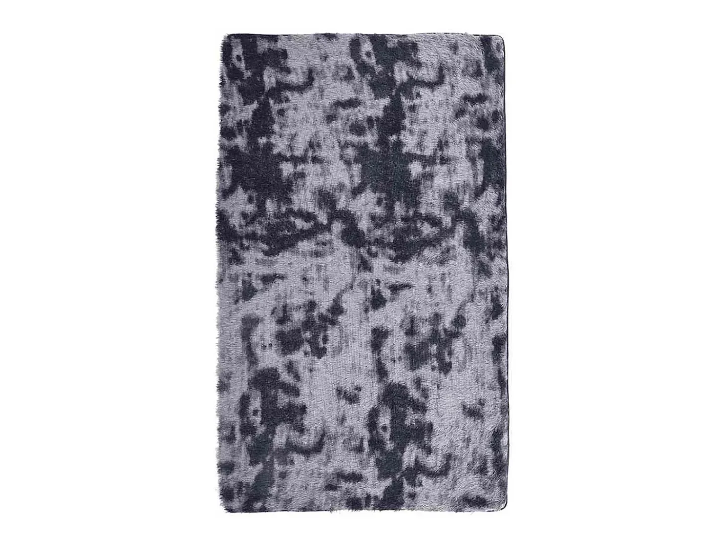 Alfombra de pelo largo NAVARRA gris oscuro 80x150 cm