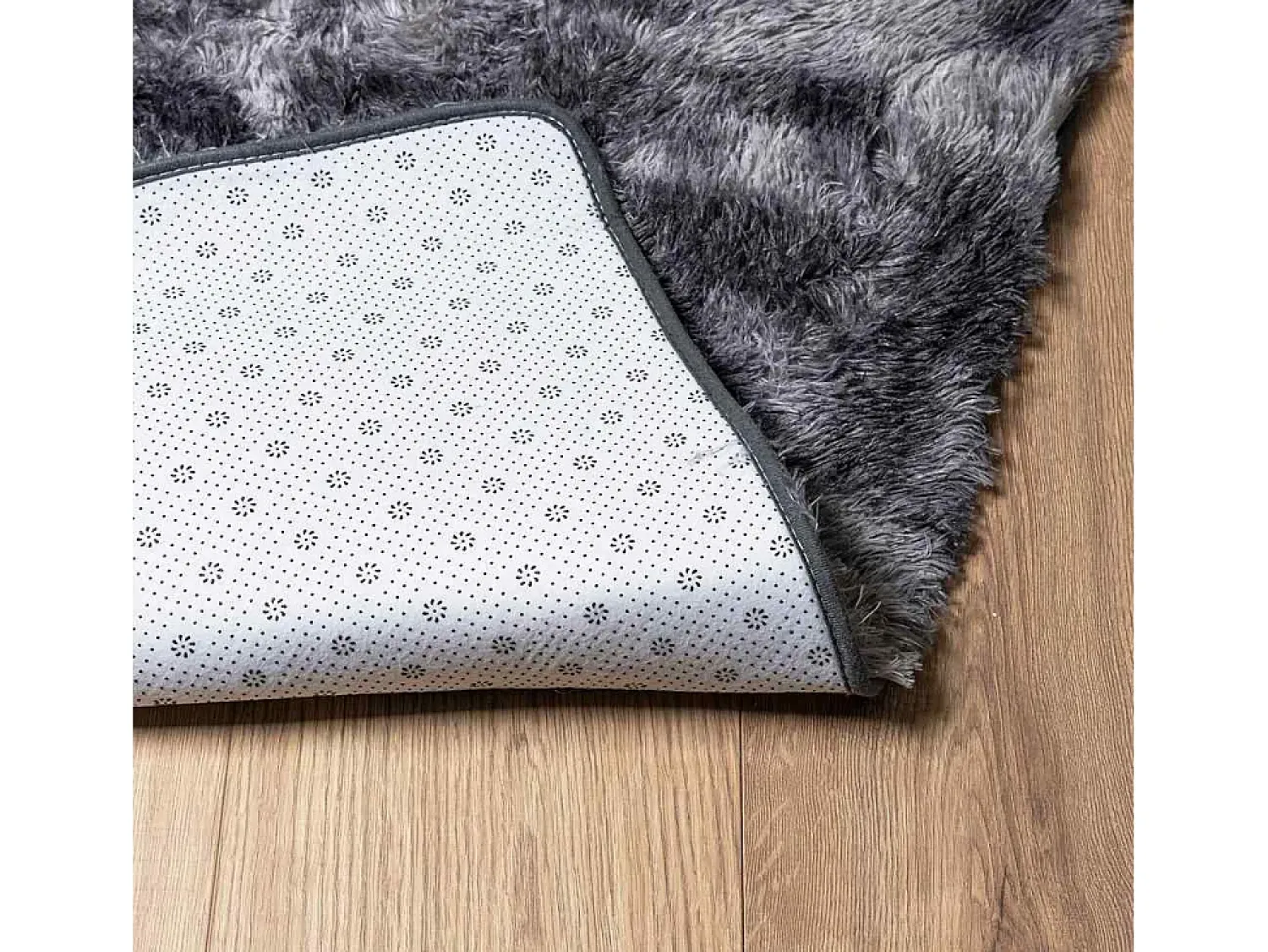 New Alfombra de pelo largo NAVARRA oscuro 240x340 cm Gris