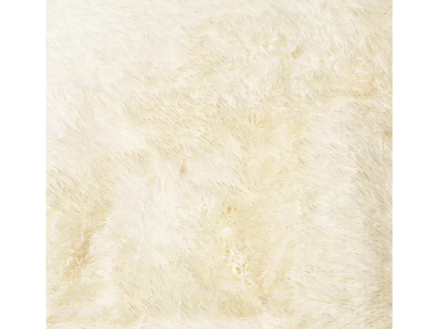 Best Alfombra de pelo largo NAVARRA color crema 240x340 cm poliéster Blanco