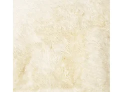 Alfombra De Cocina|Alfombra Redonda^Alfombra de pelo largo NAVARRA crema 200x200 cm poliéster Blanco