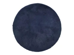 Alfombra De Cocina|Alfombra Redonda^Alfombra de pelo largo NAVARRA marino 240x240 cm Azul