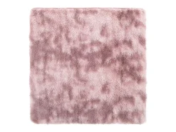 Clearance Alfombra de pelo largo NAVARRA empolvado 160x160 cm Rosa