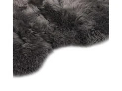 Online Clicnbuy Alfombra de piel de oveja claro 60x90 cm Gris