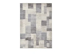 Alfombra De Salón^Alfombra de tejido plano con aspecto de patchwork 60x130 cm Corduletta Beige