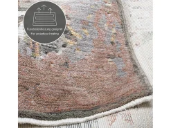 Alfombra De Salón^Alfombra de tejido plano con aspecto vintage 180x280 cm multi Corduletta Beige