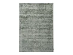 Alfombra de viscosa tejida a mano 160x230 cm Verde Shine