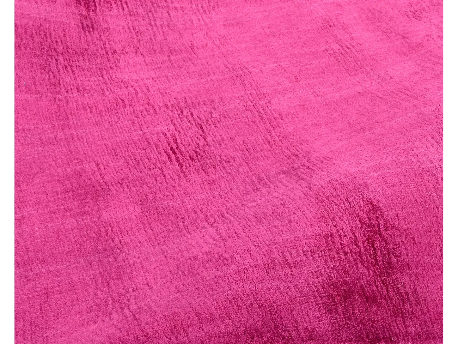 Alfombra De Salón^Alfombra de viscosa tejida a mano 50x80 cm Fuchisa Shine Fucsia
