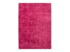 Alfombra de viscosa tejida a mano 160x230 cm Fuchisa Shine