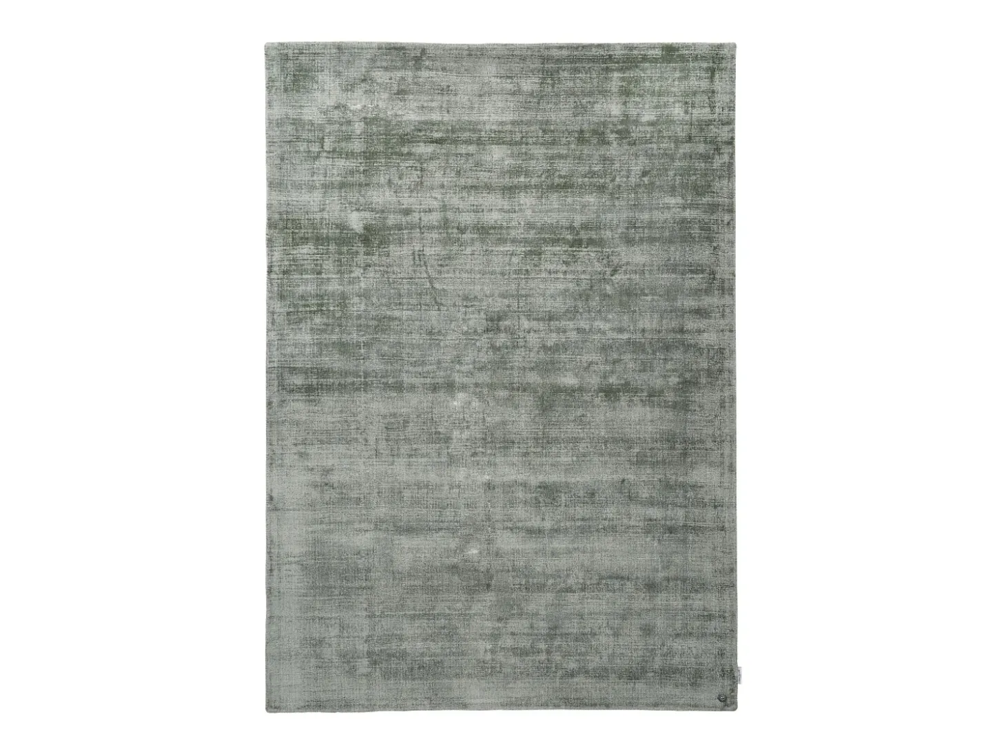 Alfombra de viscosa tejida a mano 250x300 cm Verde Shine