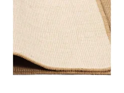 Alfombra de yute con reverso de látex 160x230 cm Natural Beige