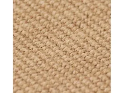 Hot Alfombra de yute con reverso de látex 70 x 130 cm Natural Beige
