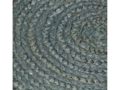 Alfombra De Cocina|Alfombra Redonda^Alfombra de yute hecha a mano redonda 120 cm oliva Verde