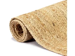 Hot Alfombra de yute hecha a mano 200x300 cm Marru00f3n