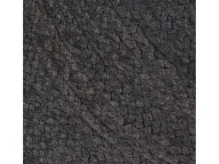 Clearance Alfombra de yute tejida a mano redonda oscuro 210 cm ES46783 Gris