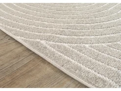 Alfombra diseño moderno Boho - Beige - 80 x 150 cm - SANTO PLUS