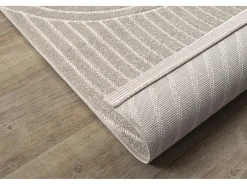 Alfombra diseño moderno Boho - Beige - 80 x 150 cm - SANTO PLUS