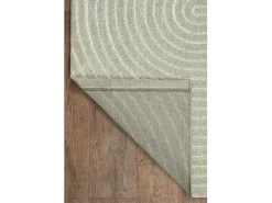 Alfombra diseño moderno Boho - Verde - 80 x 150 cm - SANTO PLUS