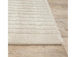 Alfombra Elisa Diseño Geométrico, Beige, 120 x 160 cm