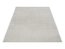 the carpet Alfombra De Salón^Alfombra Elisa Diseño Geométrico, , 120 x 160 cm Gris