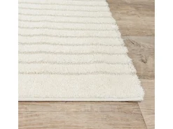 the carpet Alfombra De Salón^Alfombra Elisa Diseño Geométrico, , 140 x 200 cm Crema
