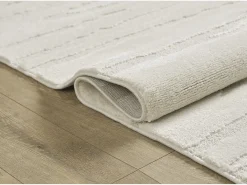 Alfombra Everest diseño moderno - Crema - 240 x 340 cm