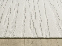 Alfombra Everest diseño moderno - Crema - 240 x 340 cm