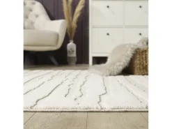 Alfombra Everest diseño moderno - Crema - 200 x 290 cm
