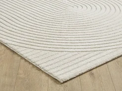the carpet Alfombra De Salón^Alfombra Everest Modern 3D alto-bajo - - 200 x 290 cm Crema