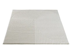 Discount the carpet Alfombra Everest Modern 3D alto-bajo - - 240 x 340 cm Crema