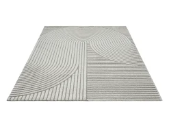 Discount the carpet Alfombra Everest Modern 3D alto-bajo - - 160 x 230 cm Gris