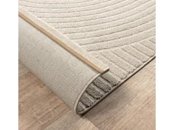 the carpet Alfombra De Salón^Alfombra Everest Modern 3D alto-bajo - - 80 x 300 cm Beige